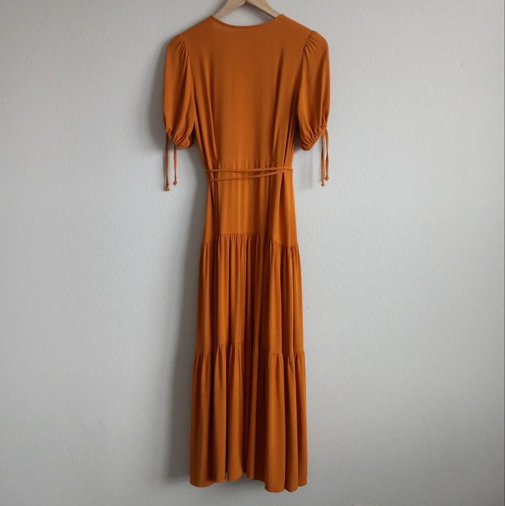 Christy Dawn The Augusta Dress In Turmeric M - Picture 6 of 16